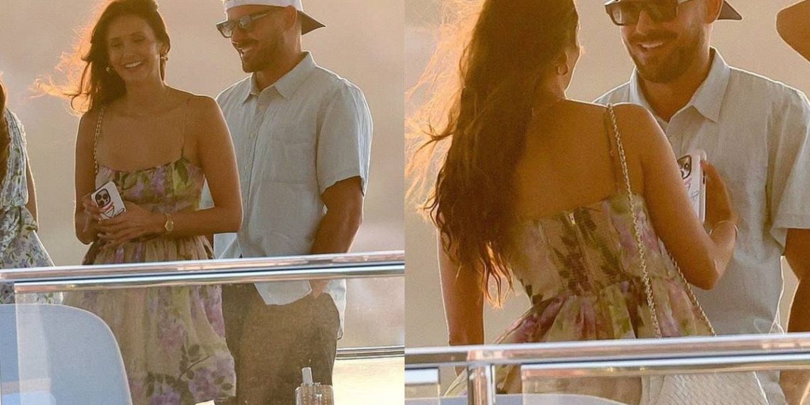 Zac Efron e Nina Dobrev passeiam de barco na Itália e fãs apontam novo romance