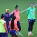 Seleção feminina realiza primeiro treino para amistosos na Europa