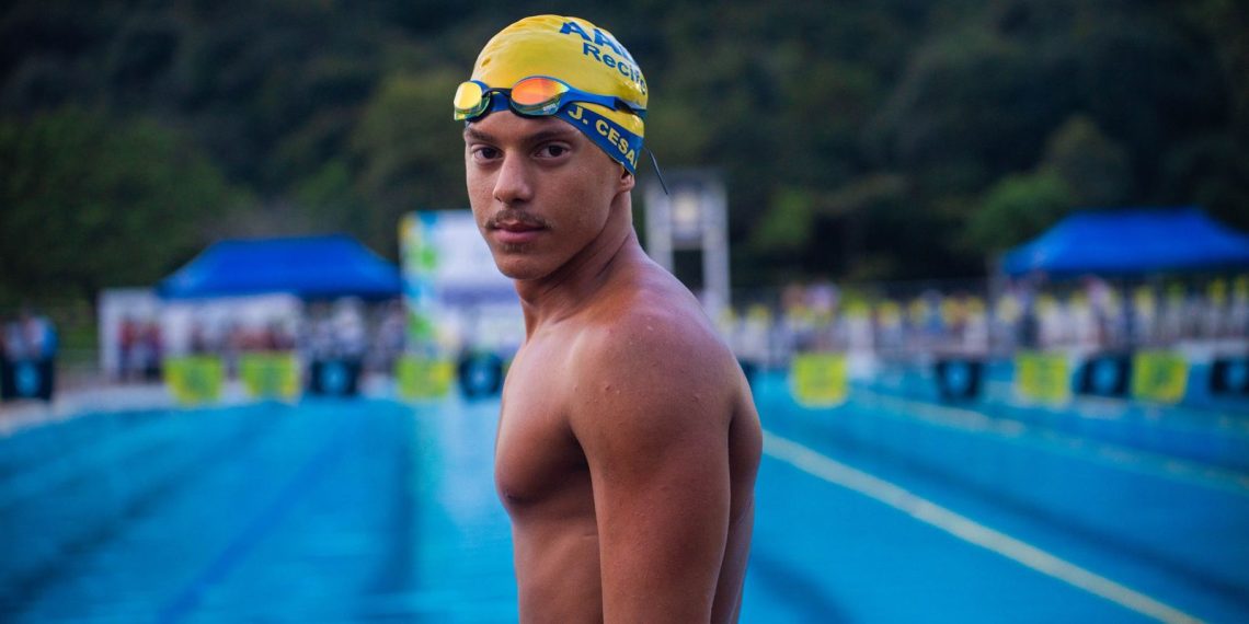 Nadador de Recife tenta aumentar coleção de ouros nos Jubs