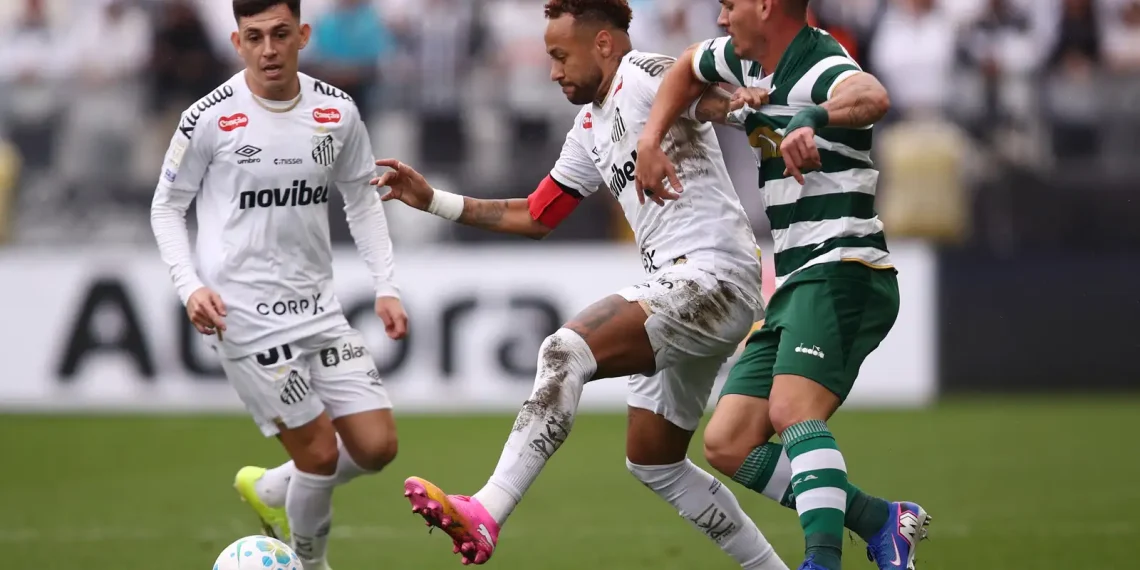 Coritiba ofusca festa para Neymar e derrota Santos pelo Brasileirão