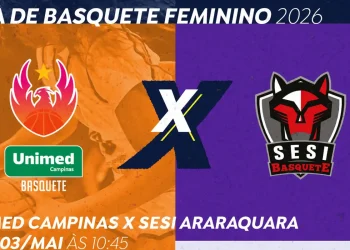 TV Brasil transmite Unimed Campinas e Sesi Araraquara neste domingo