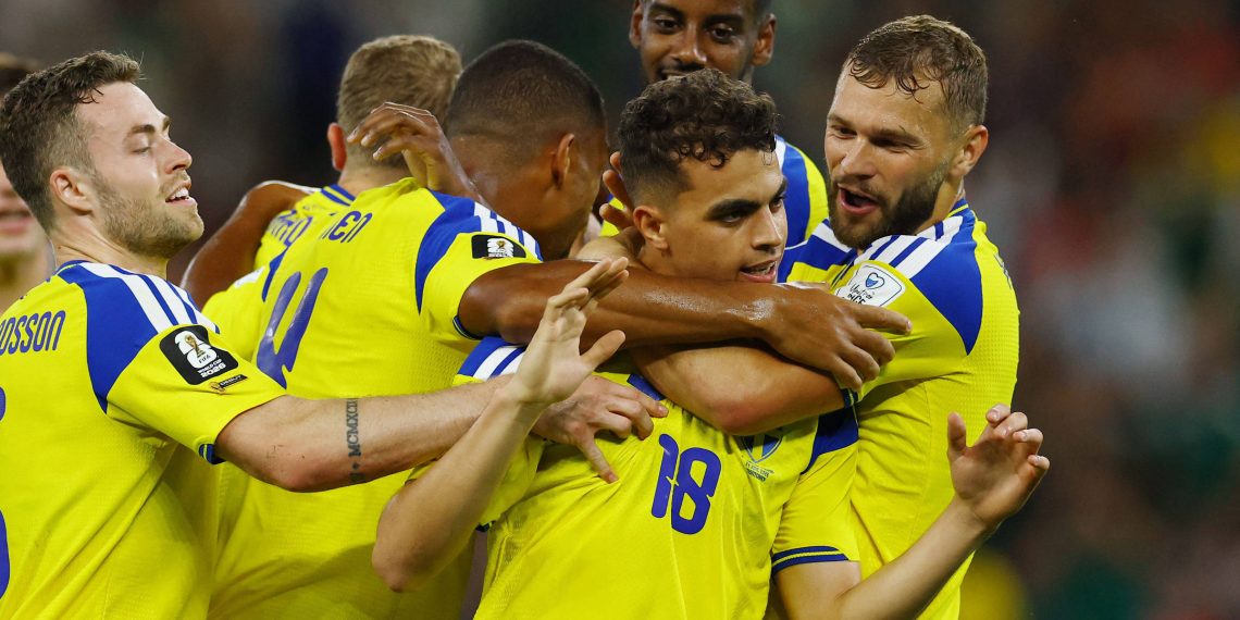 Suécia mostra eficiência no ataque e goleia a Tunísia por 5 a 1 na Copa do Mundo
