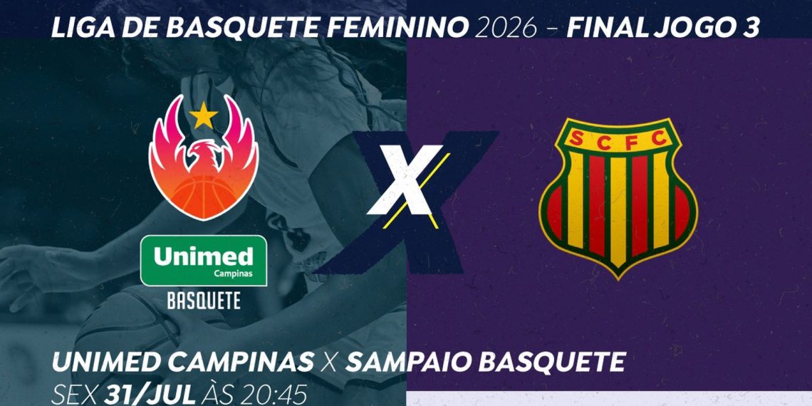 TV Brasil exibe nesta sexta jogo Unimed Campinas X Sampaio Basquete