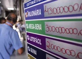 Mega-sena acumula para R$ 45 milhões; confira os números