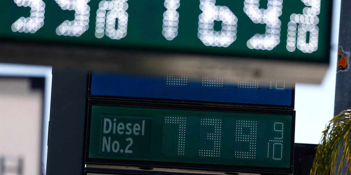 Preço médio do galão de diesel nos EUA supera US$ 6 pela 1ª vez na história